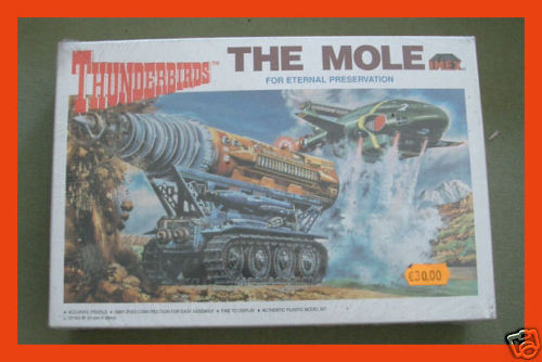 Imex thunderbirds the mole - imex, pvc