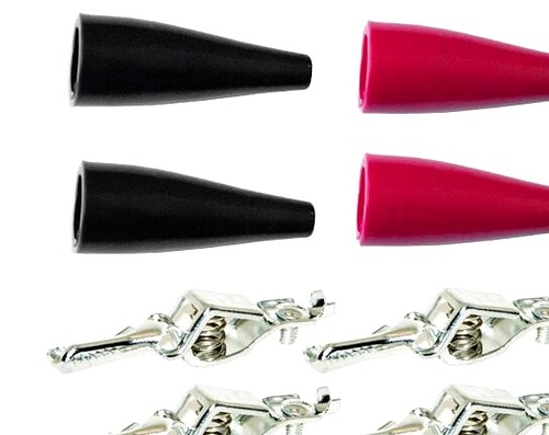 Clip coccodrillo nero - 5a;,