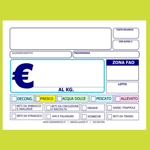 Kit cartellini neutri - cartellini,