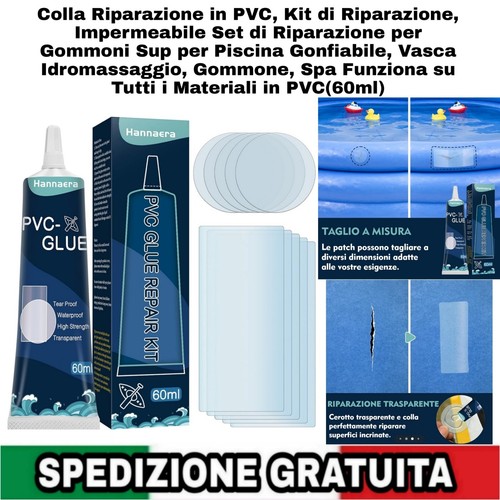 Colla riparazione pvc kit - in, pvc,