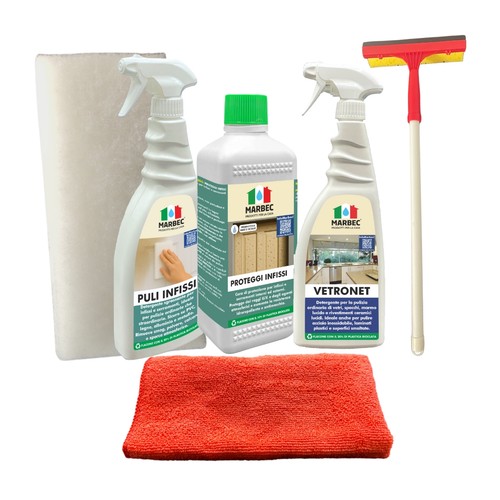 Kit pulizia infissi legno - infissi,